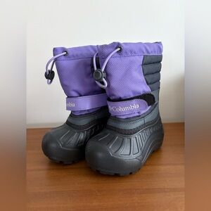 Like New - Columbia Toddler Snow Boots Size 8